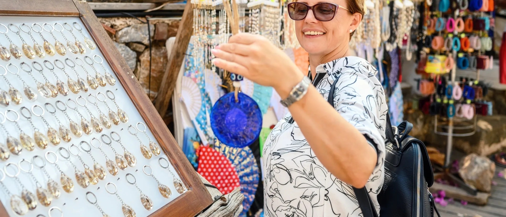 Handmade artisan goods at Forest City Market House